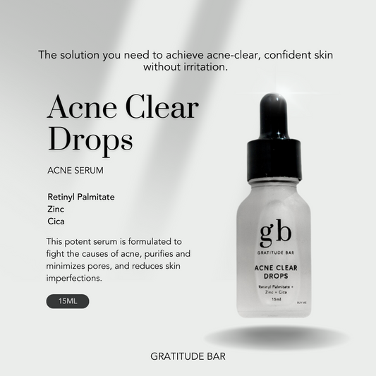 Acne Clear Drops with Retinyl Palmitate, Cica and Zinc