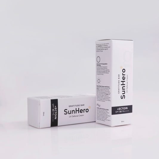 SunHero UV Defense Cream + Ectoin SPF 50++++ Sunscreen