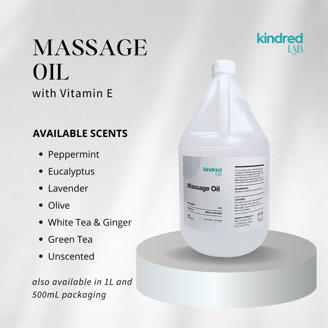 Kindred Lab Massage Oil, 3.7L